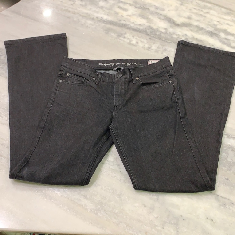 Buffalo Landis Boot Cut Black Jeans sz:8 (32x33)
